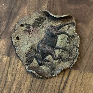 Rustic Moose Wall Decor